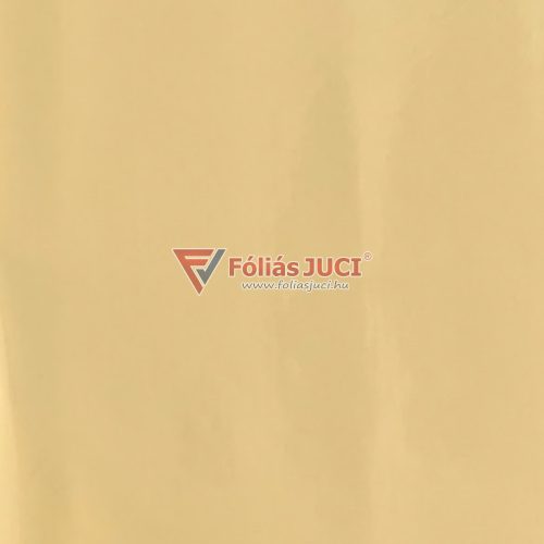 Fényes Krémszín Egyszínű Öntapadós Fólia (2 m x 45 cm)