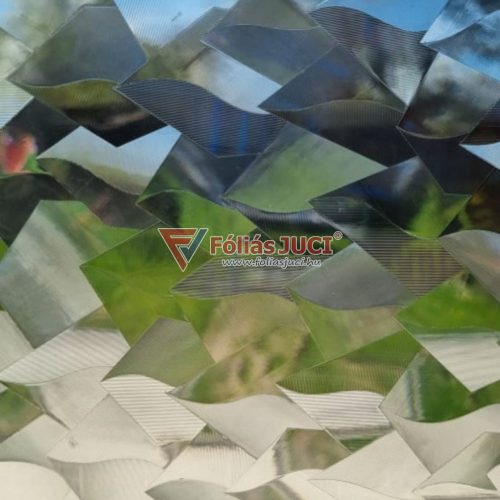 Jégszilánkok 3D Ragasztó Nélküli Ablakfólia (1,5 m x 45 cm)
