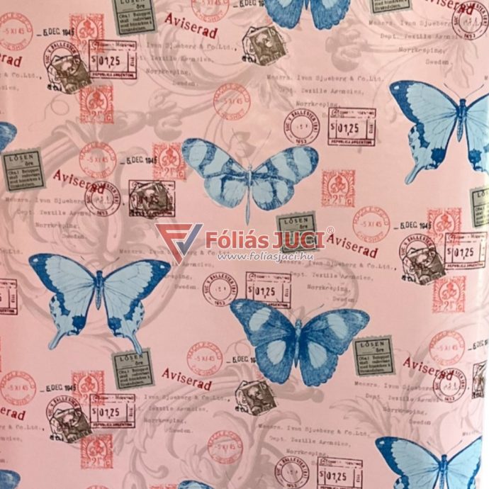 Lepkék és Bélyegek Öntapadós Fólia (2 m x 45 cm)