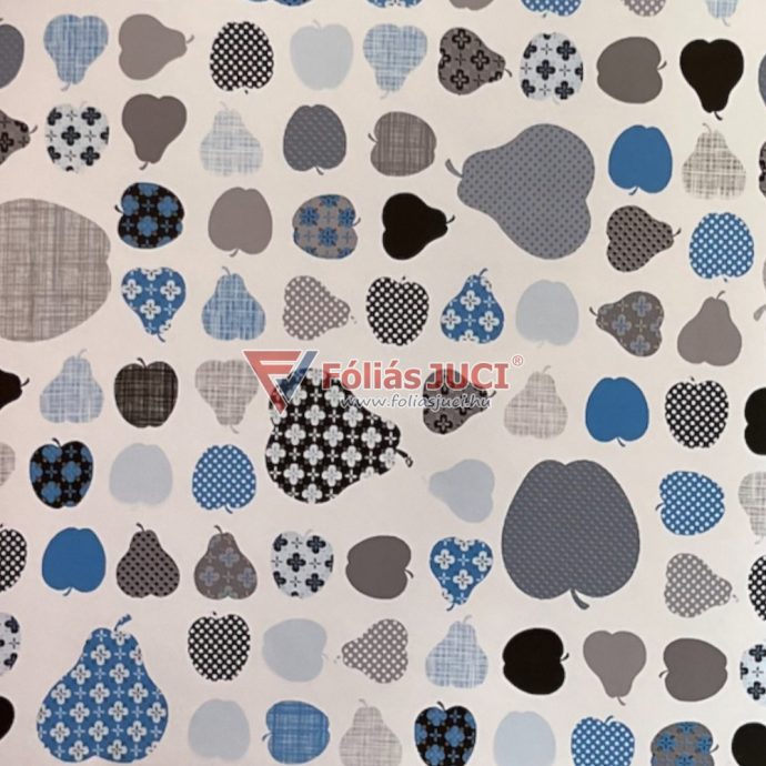 Kert Kincsei Körték szürke/kék Öntapadós Fólia (2 m x 45 cm)