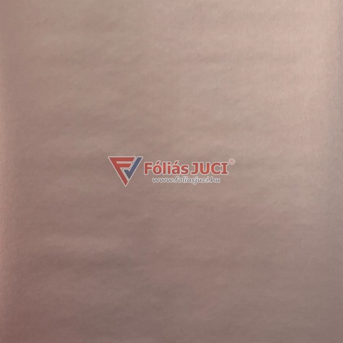 Rozsdamentes Fémes hatású Rose Gold Öntapadós fólia (1,5 m x 45 cm)