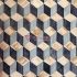 Grey Metál Geometric Öntapadós Fólia (2 m x 45 cm)