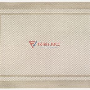   Bézs szegett (Square beige) Tányéralátét (30 cm x 45 cm )