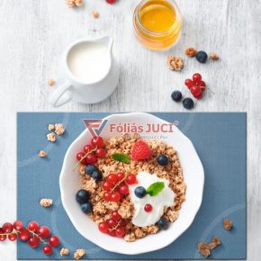   Pasztell kék körök (Circle pastellblau) Tányéralátét (30 cm x 45 cm )