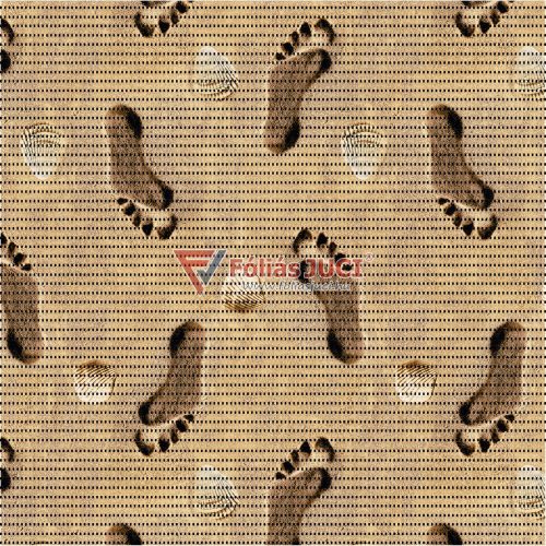 Lábnyomok a homokban (Holiday) Fürdőszoba szőnyeg (65 cm x 2 m  )