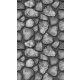 Szürke kövek (Grey Stones) Komfort szőnyeg (60 cm X 120 cm )