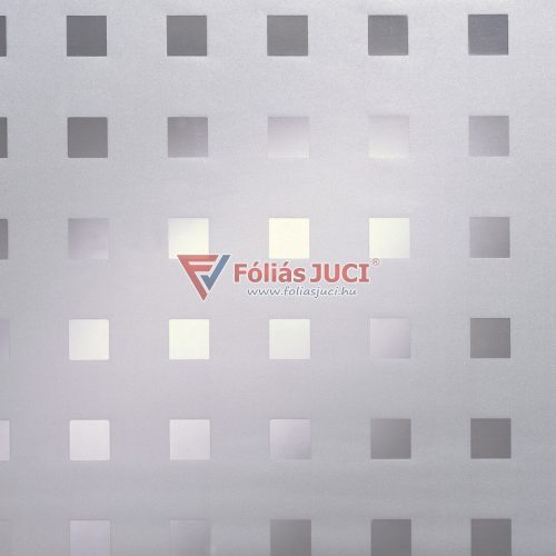 Szabályos Kocka Ragasztó Nélküli Prémium Ablakfólia (Caree) (1,5 m x 67,5 cm)
