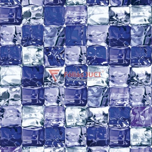 Szürke Jégkockák Ragasztó Nélküli Standard Ablakfólia (Ice Cube) (1,5 m x 67,5 cm)