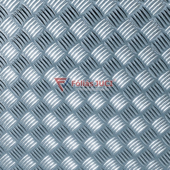 Fémes Kockák Öntapadós Fólia (Riffelblech) (1,5 m x 45 cm)