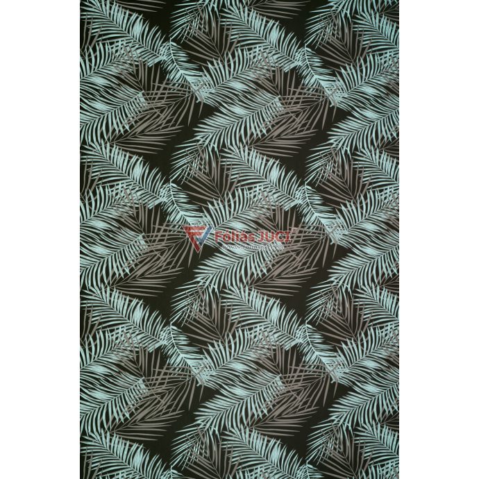 Dzsungel pálmák PVC MENTES  mintás Öntapadós Fólia  (1,5 m x 67,5 cm)