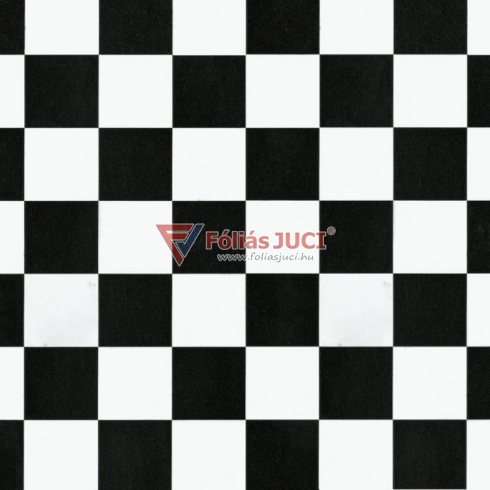 Sakktábla Öntapadós Fólia (Monza Schwarz- Weiss) (2 m x 45 cm)