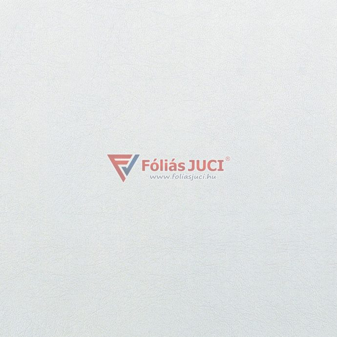 Fehér Bőrhatású Öntapadós Fólia (Leder Weiss) (2 m x 67,5 cm)