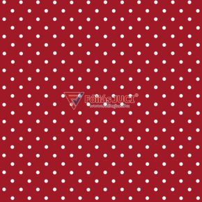   Piros Pöttyök Öntapadós Fólia (Petersen Rot) (2 m x 45 cm)