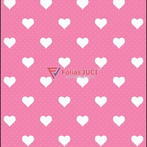 Rózsaszín Szívek (Santa Fe Rosa) (2 m x 45 cm)