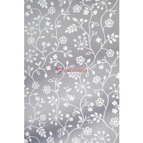   Apró VirágosTükör Fémes Fényes Hatású  Öntapadós Fólia Prémium (1,5 m x 67,5 cm)