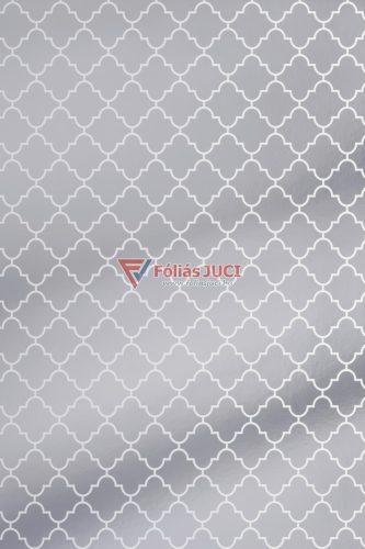 Kerek szögek Tükör Fémes Fényes Hatású  Öntapadós Fólia Prémium (1,5 m x 67,5 cm)