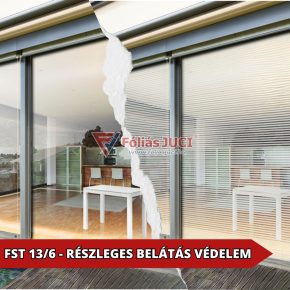 FST 13/6 - Csíkos Matt Homokfúvott Belátás Elleni Ablakfólia (76 cm x 1 m)   FST 13/6 - Csíkos Matt Homokfúvott Belátás Elleni Ablakfólia (76 cm x 1 m)