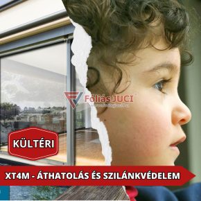 Őrző Kültéri Biztonsági Ablakfólia (76 cm x 1 m )