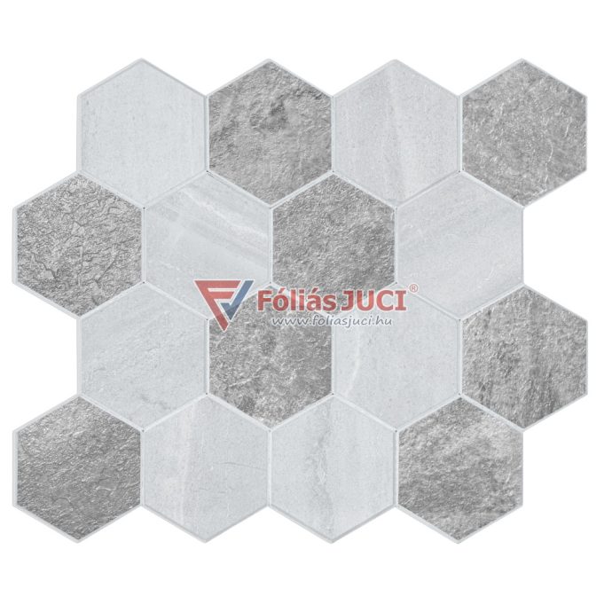 JANDRA Alumínium Öntapadós 3D Csempematrica 1 db / csomag (29,2 x 25,4 cm)