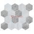 JANDRA Alumínium Öntapadós 3D Csempematrica 1 db / csomag (29,2 x 25,4 cm)