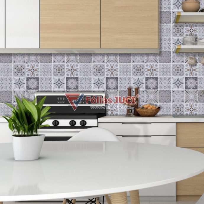 Csempematrica a konyhában