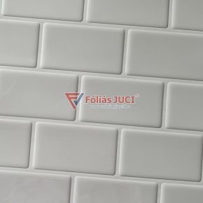   Veronica "Subway White" Fehér Öntapadós 3D Metró Csempematrica (30,5 cm x 26 cm)