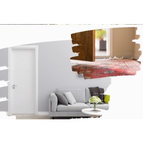   Bejárati Ajtó és teli Ajtó felújítás öntapadós fóliával - Fóliás Juci Online tanfolyam 