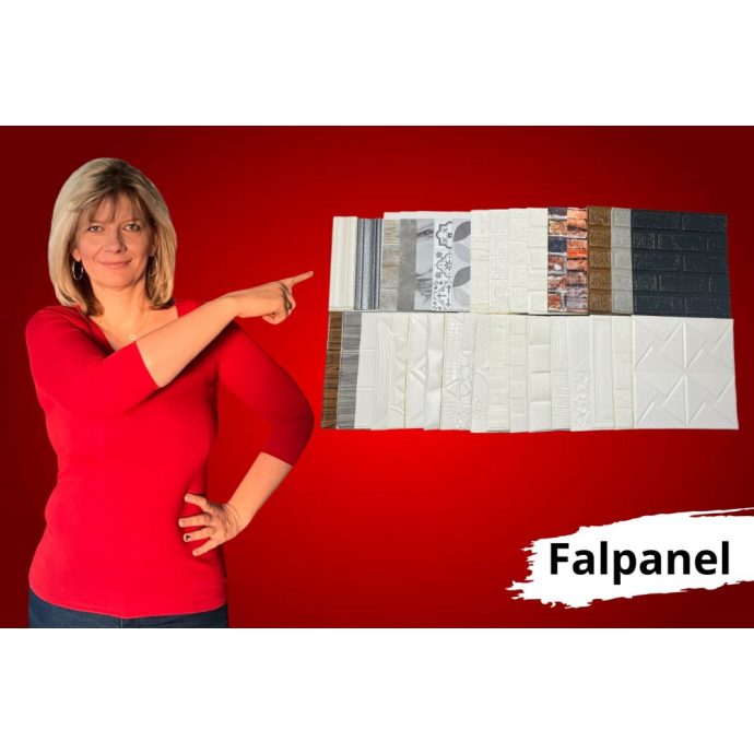 Kölcsönözhető Fóliás Juci 3D ÖNTAPADÓS FALPANEL Termékminta Doboz