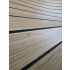 Bézs fahatású Falpanel Lamellás 3D (100 cm x 60 cm )