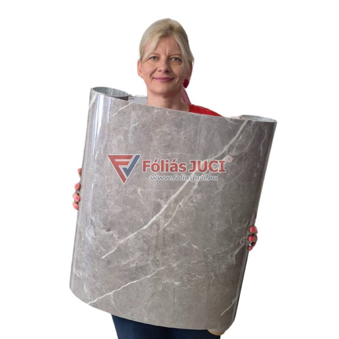 Sötét szürke márvány Öntapadós 3D falpanel (60 cm x 280 cm )