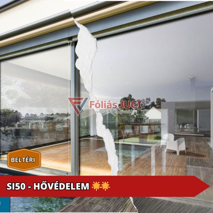 SI50 - HőStop 48% Hővédő ablakfólia (1,52 m x 1 m )