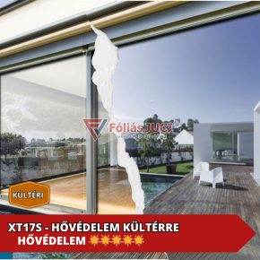  XT17S - CoolPajzs Kültéri  89% Hővédő ablakfólia (1,52 m x 1 m )