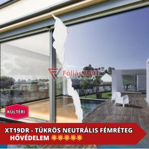   OptiMirror Kültéri 69% Hővédő ablakfólia (76 cm x 1 m )