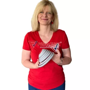   Szegő  tekercs szürke - Öntapadós 3D csempematrica lezáró