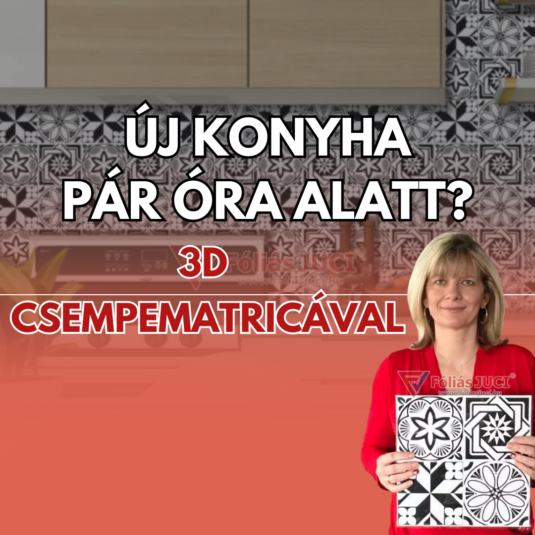 Új konyha – pár óra alatt!