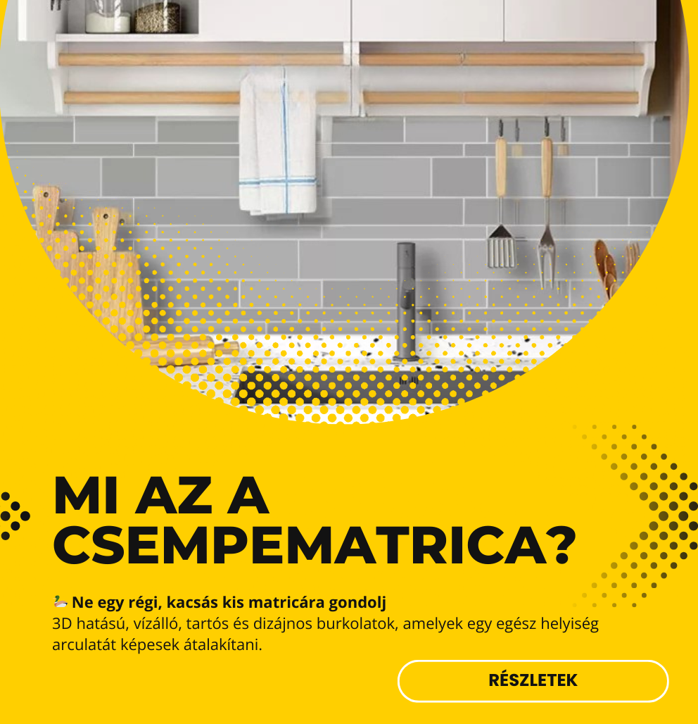 Mi is az a csempematrica? - Modern felújítás bontás nélkül