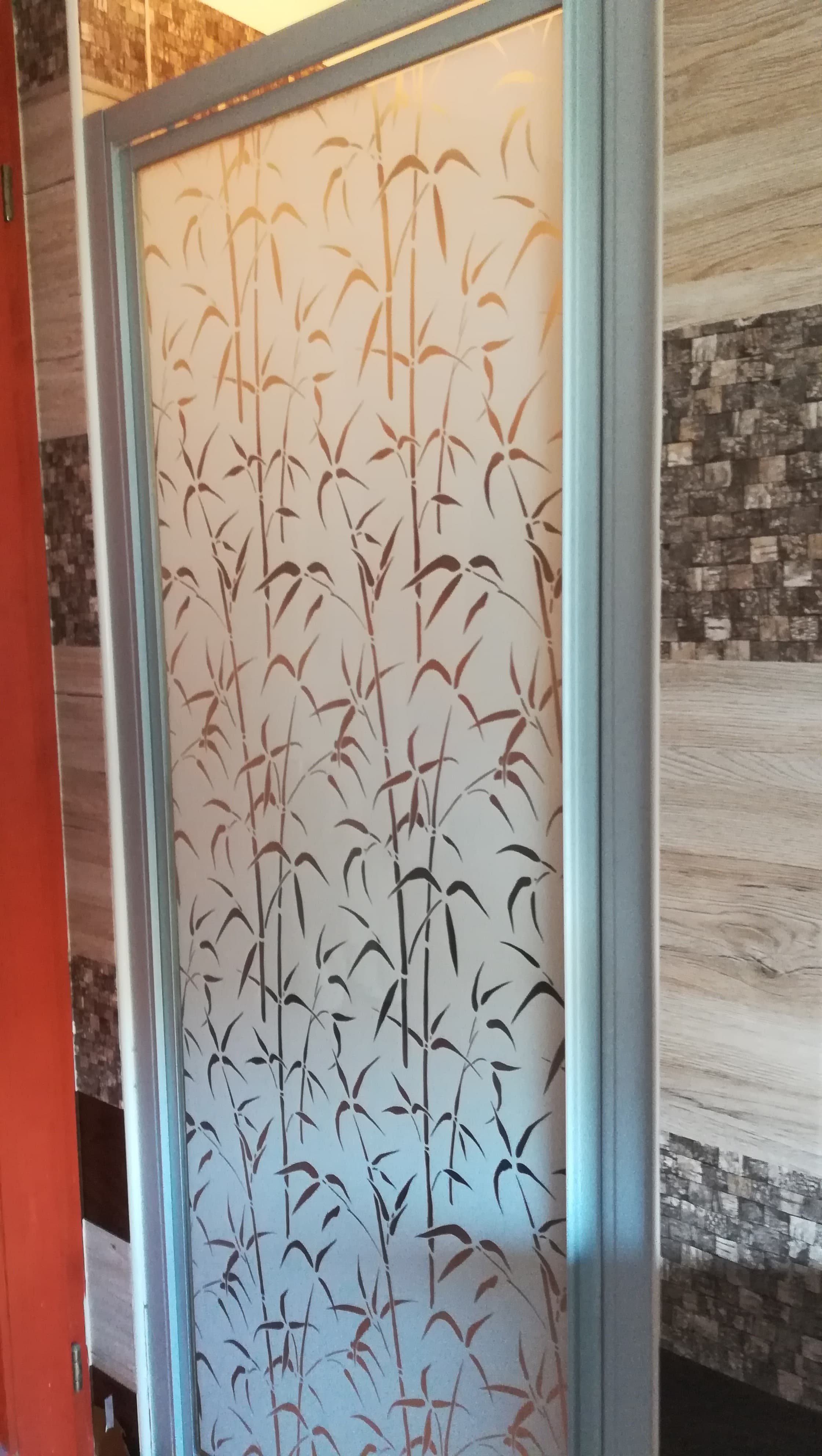 Bambusz Ablak Öntapadós Ablakfólia (Bamboo) (2 m x 45 cm)