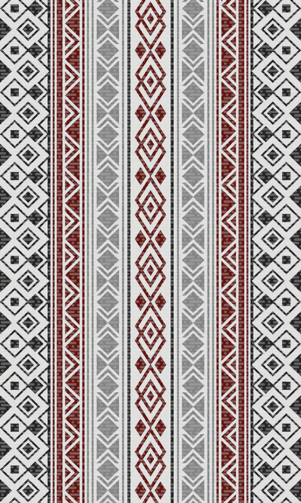 Etno Szövött (Ethno Pattern) Komfort szőnyeg (60 cm X 120 cm )